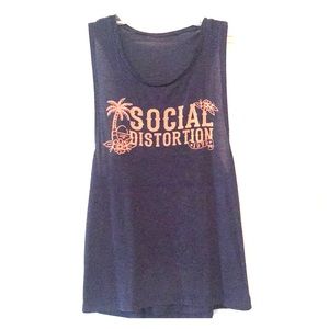 Social Distortion band Muscle Tank top